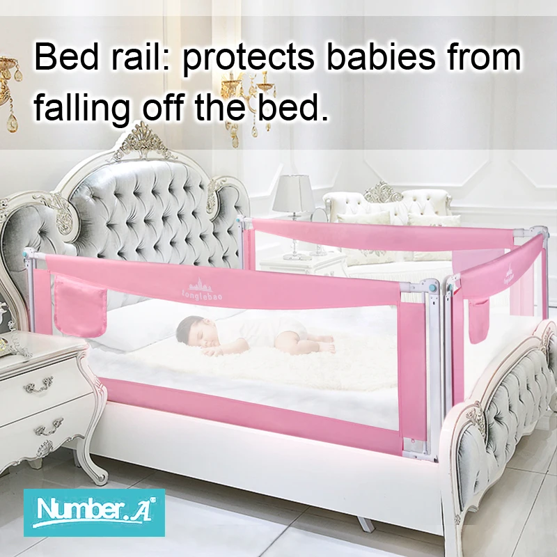 Baby Bed Fence Home Safety Gate Products child Barrier for beds Crib Rails Security Fencing for Children Guardrail Kids playpen
