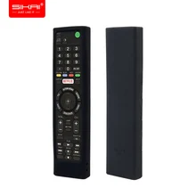 Пульт дистанционного управления Управление Чехлы для sony RMT-TX200U RMT-TX102U RMF-TX200U SIKAI противоударный Силиконовые чехлы приятная на ощупь моющийся черный