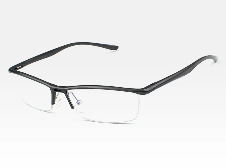 Алюминиево-магниевый Анти-синий лазер усталость радиация-устойчивые мужские Оптические очки оправа Oculos de grau очки 130 - Цвет оправы: Gray