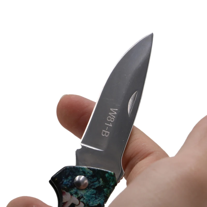 Нож для фруктов из нержавеющей стали, походные ножи для барбекю, кемпинга, складные ножи для выживания, тактические точные маркировочные ножи