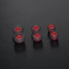 2022 NICEHCK Red KZ 3 Pairs(6pcs) L M S In Ear Tips Earbuds Headphones Spiral Silicone Eartips For More KZ Earphones Universal ► Photo 3/6
