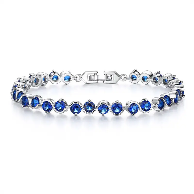 Dovolov полностью заполненные Свадебные помолвки Кристалл кубического циркония роскошные новые браслеты наивысшего качества женские вечерние Ювелирные изделия Новое поступление