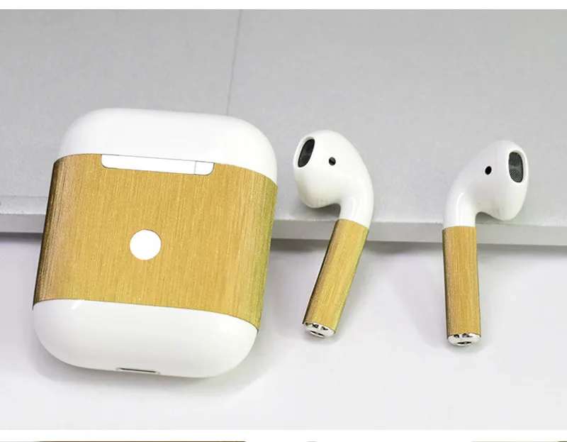 NOTOW для Airpods 2, беспроводная bluetooth-гарнитура, роскошная Проводная наклейка, Защитная пленка для Airpods 1/2, проводная