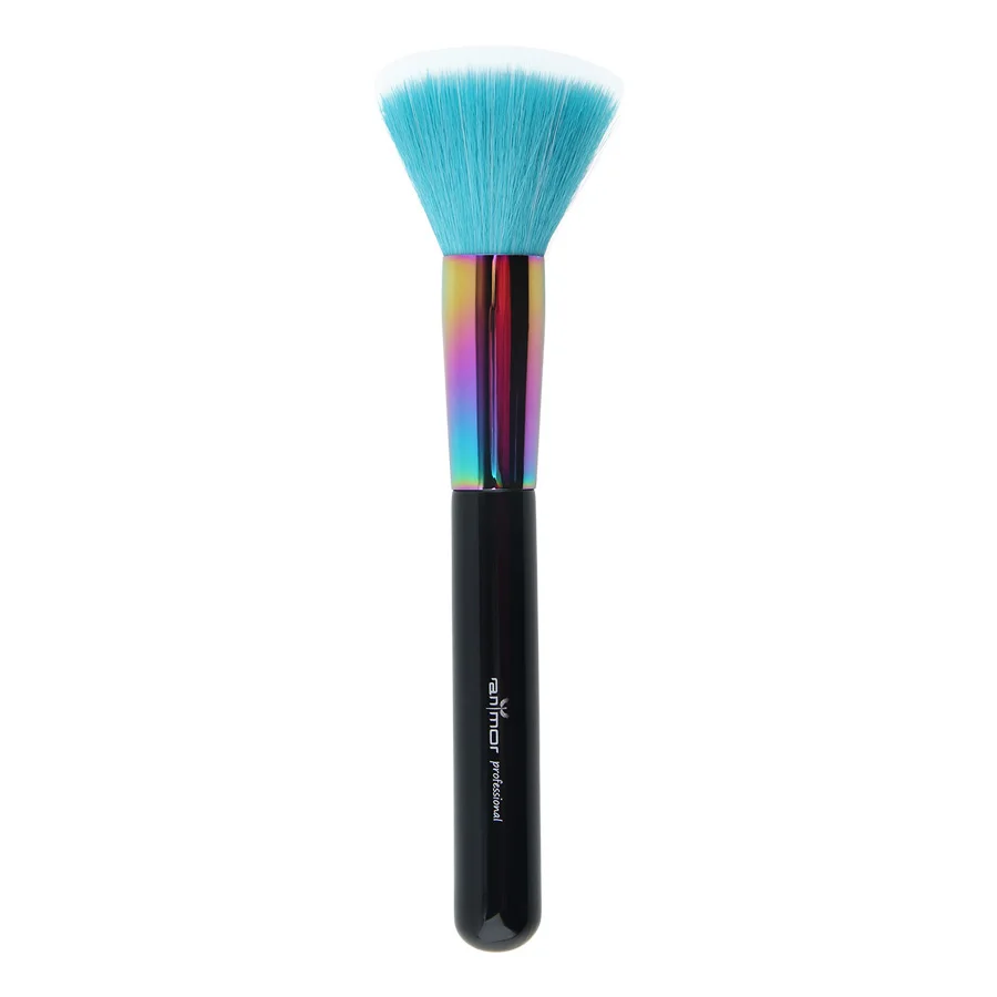Профессиональная многофункциональная Кисть для макияжа Anmor Colorful Duo Fibre пудра
