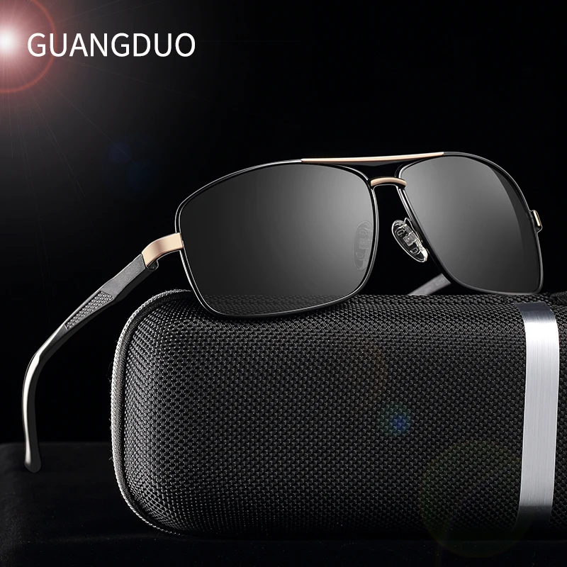 GUANGDU бренд поляризационные солнцезащитные очки для женщин для мужчин новая мода средства ухода век защиты Защита от солнца очки с аксессуа