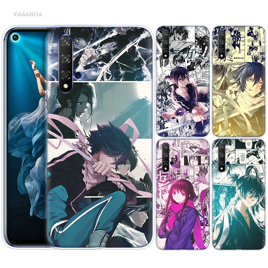 

Noragami Anime Cool Case for Huawei Honor 8X 8C 8 9 10 20 Play 8A lite Pro V20 Y9 Y7 Y6 Y5 Prime 2018 2019 Silicone Phone Bags
