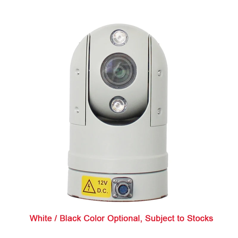  2MP High Speed 20x Optic Zoom Infrared IR 50M Mini Portable Smart Vehicle Mounted Security IP PTZ C