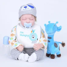 22 “Renascer Baby Dolls Brinquedos De Menina Maravilhoso Presente Das Crianças Bonecas Recém-nascidos Meninos Bebês Brinquedos para Crianças Juguetes Bebe SB5554