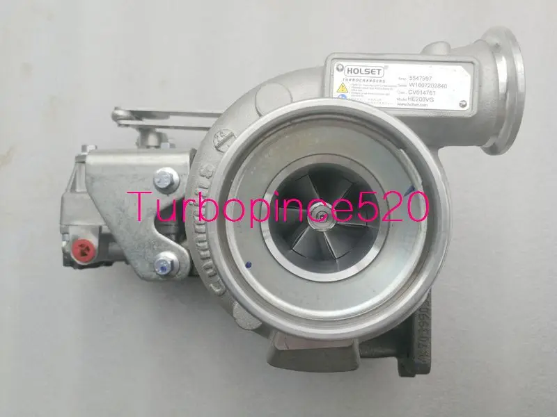 Новый оригинальный Турбокомпрессор HOLSET HE200VG 5547997 для FOTON AUMRK CUMMINS ISF2.8 2.8L 87 кВт Euro V