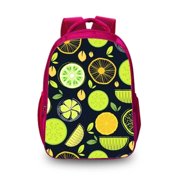 

BAOBEIKU 3D Backpacks Fashion Fruits Print Bags For Christmas Childrens School Laptop Kids Backpack Dropshipping
