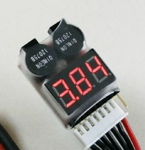 Звуковой сигнал низкого напряжения 1 8 S 8S Lipo/li ion/Fe 2 в оригинальный тестер кольцо