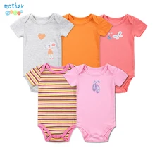 Детские комбинезоны, От 0 до 12 месяцев, комбинезон с короткими рукавами для маленьких девочек, детские комбинезоны, Одежда для новорожденных