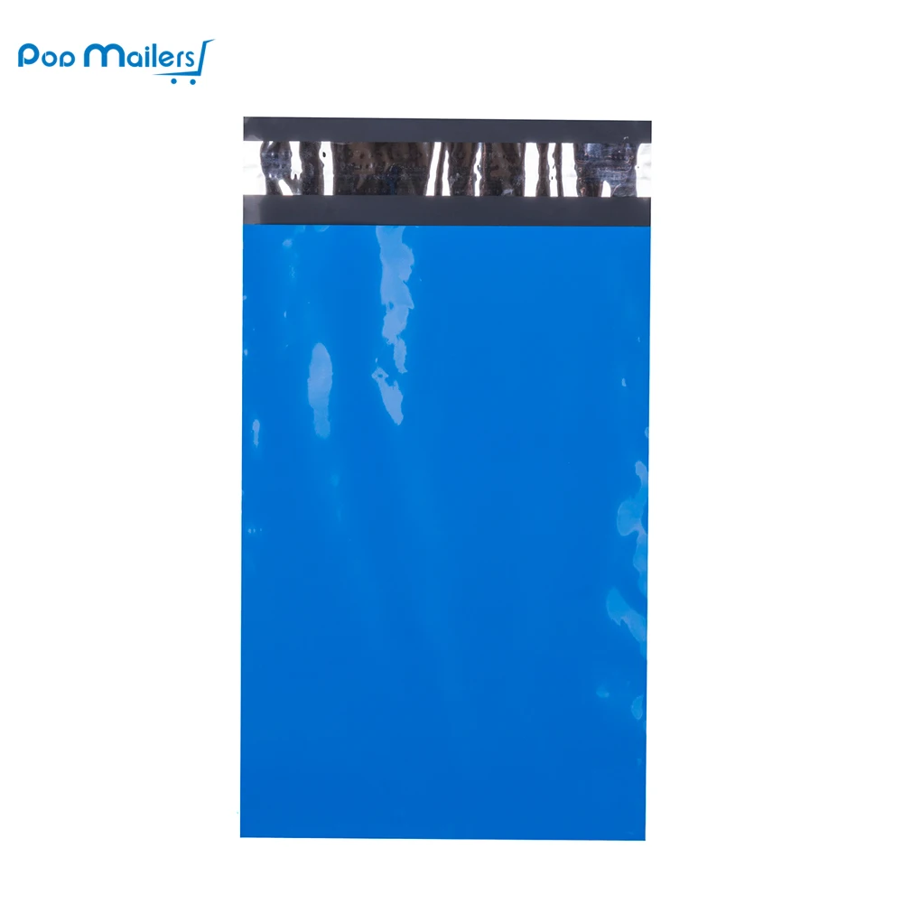 

100pcs 15x23cm 6x9 inch Blue Color Poly Mailers Self Seal Plastic Envelope Bags