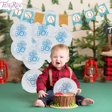 FENGRISE Baby Shower kraft Paper Garland Its A Boy Girl Baby Party Shower Pennant Flags Banner Babyshower Baptism Decoration FENGRISE Baby Shower kraft Paper Garland Its A Boy Girl Baby Party Shower Pennant Flags Banner Babyshower Baptism Decoration