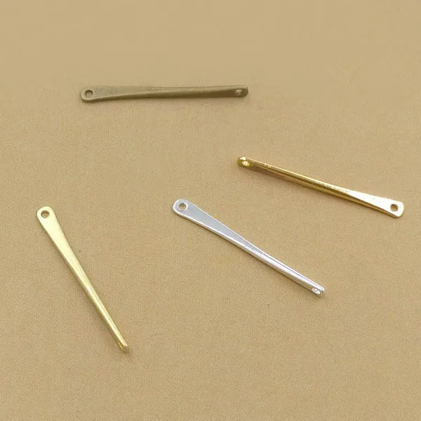 21mm Brass Metal Bar Links Stick Connectors Pendant Charms Findings for