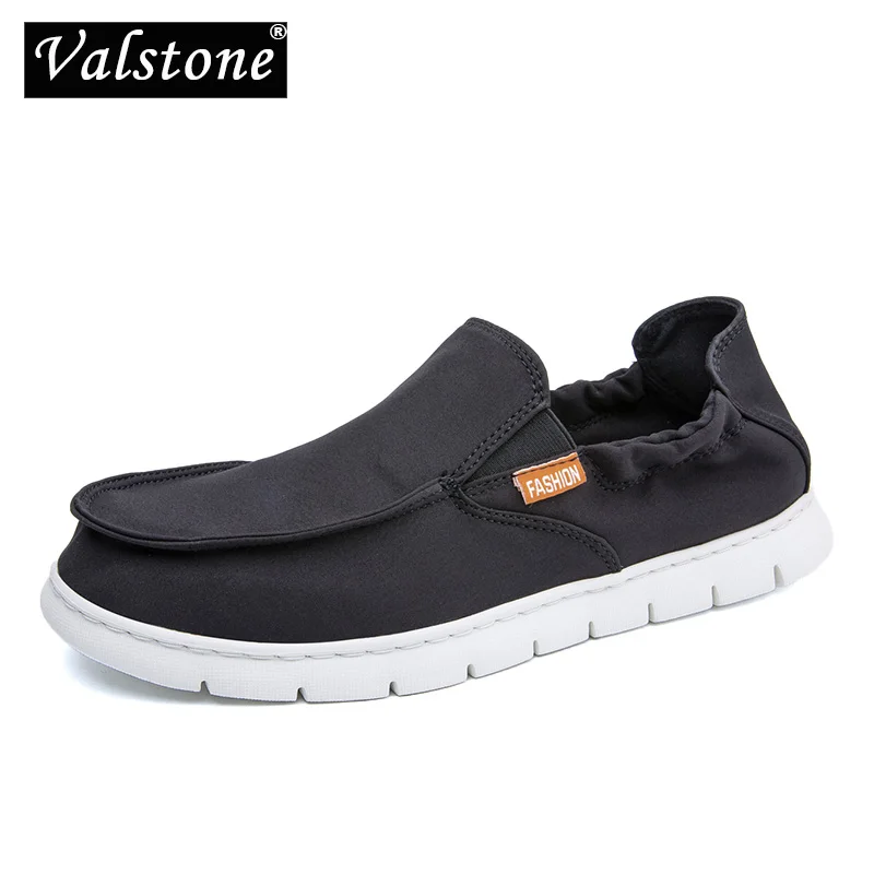 

Valstone hot sale Men Canvas Shoes Breathable Casual Shoes Male Loafers Comfortable Ultralight Lazy Shoes slip-on Flats hombres