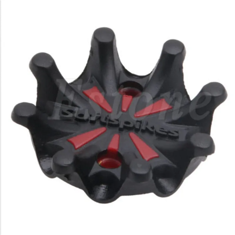 14 قطعة/الوحدة جولف المسامير دبابيس 1/4 بدوره سريع تويست المرابط أحذية المسامير استبدال التدريب الإيدز أداة اكسسوارات الأحمر