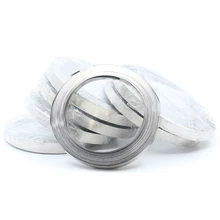 1 шт. 10 м 8 мм x 0,1 мм никелевая лента для Li 18650 батареи точечная сварка совместима для сварочно-точечная машина