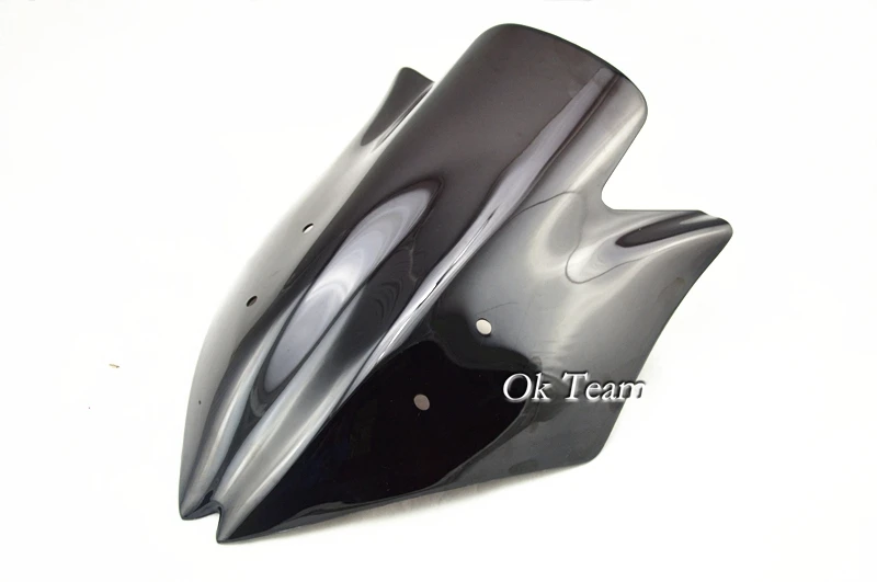 Z1000 Bubble лобового стекла ветрового Fit 2007 209 Z 1000 07 08 09 Черный ABS Бесплатная