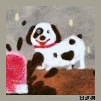 

Spotty Dog Design Fashion Style Elegant Lady Scarf Square Scarves Tie Neck Decoration Beauty Gift Drop Shipping KT61