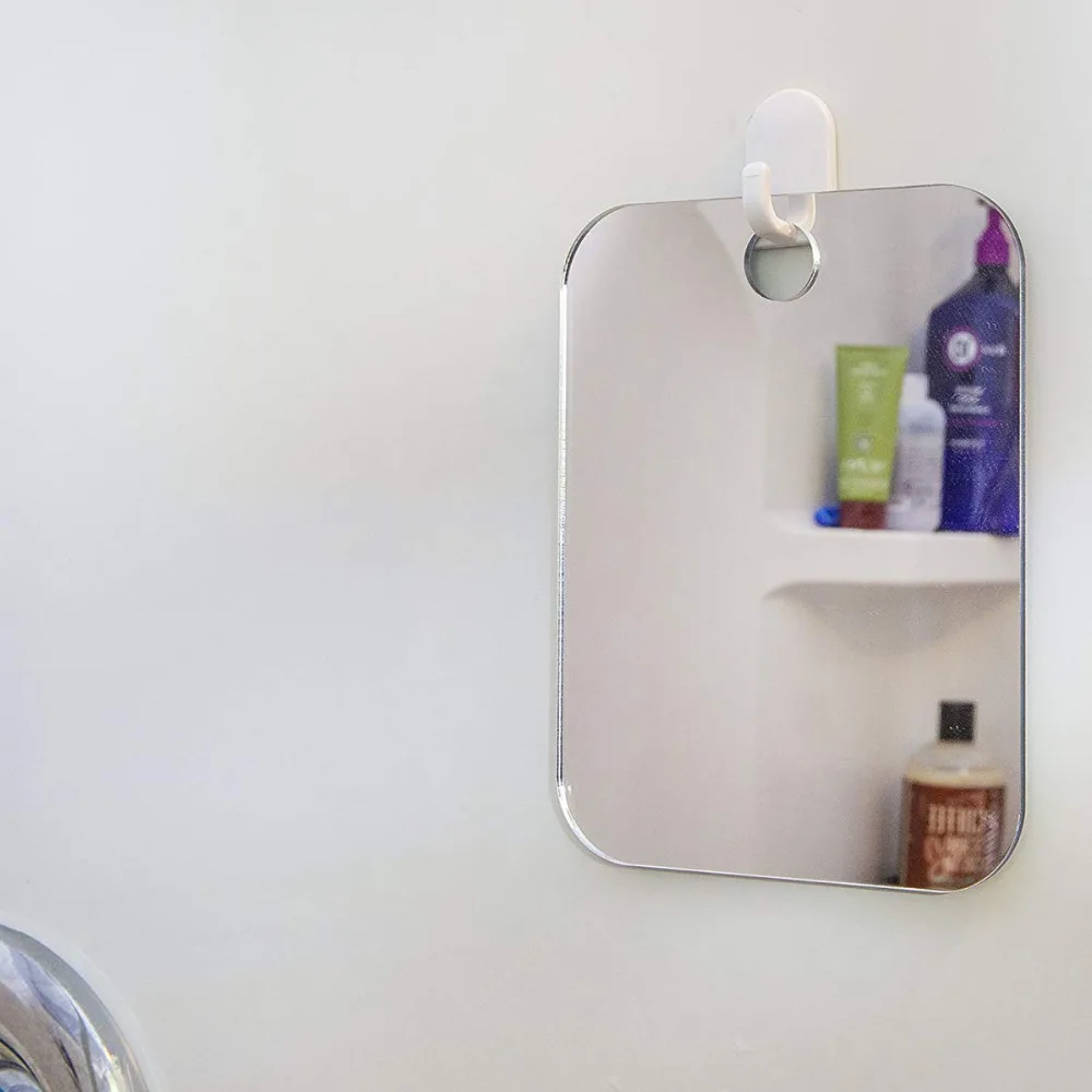 Бритье акриловое Анти-туман зеркало для душа Ванная комната противотуманное зеркало без тумана ванная комната бритье хорошо человек бритье зеркало