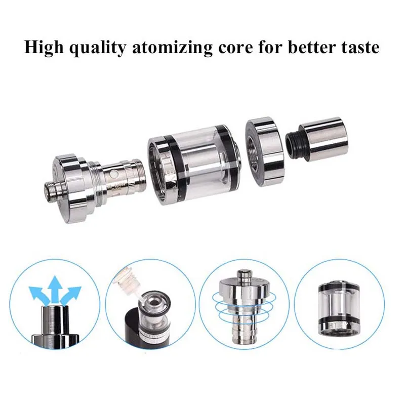 FERSHA испаритель электронных сигарет HT50 vape mod kit box 50 Вт оригинальный 0.3ohm