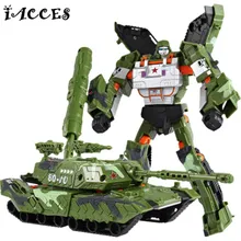 Cool Tank Military Toys Action Figures Armored font b Car b font Deformation font b Robot