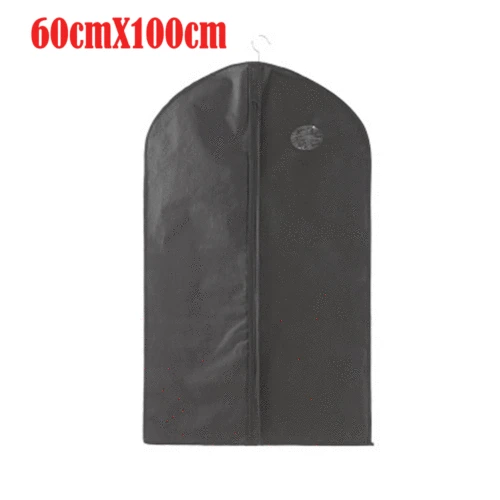 Подвесной пылезащитный тканевый чехол костюм/платье/пальто сумка для хранения протектор практичные пылезащитные чехлы - Цвет: A