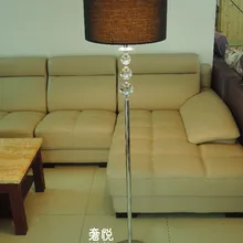 K9 с украшением в виде кристаллов, живущих на простой и изящный круглый вырез сделают вас более спальня Напольная Лампа 0250BL торшеры ZS122