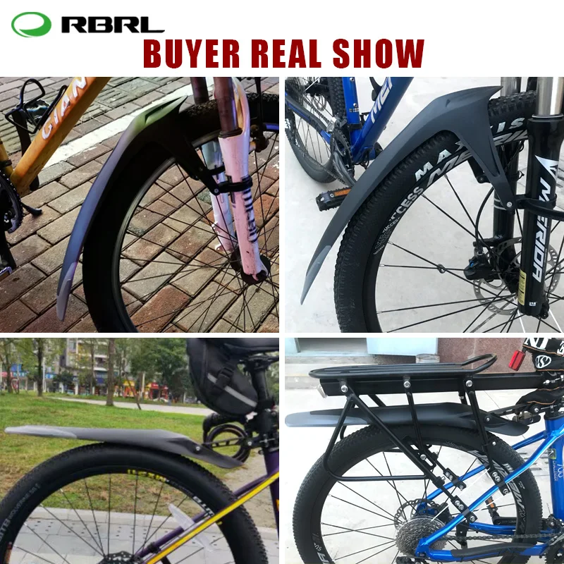 Bike Bicycle Mudguards Fenders 26/'/' Front Rear Mud Guard Set Quick Release