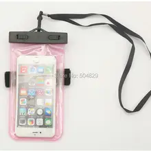 Спорт на открытом воздухе плавание подводный дайвинг ПВХ водонепроницаемая повязка сумка чехол для мобильного телефона