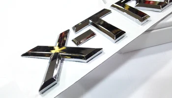 

ABS Plastic Letters Emblem Car Badge