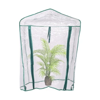 

Mini PVC Warm Garden Tier Household Plant Greenhouse Cover Transparent Portable Height 92/126/160/187cm