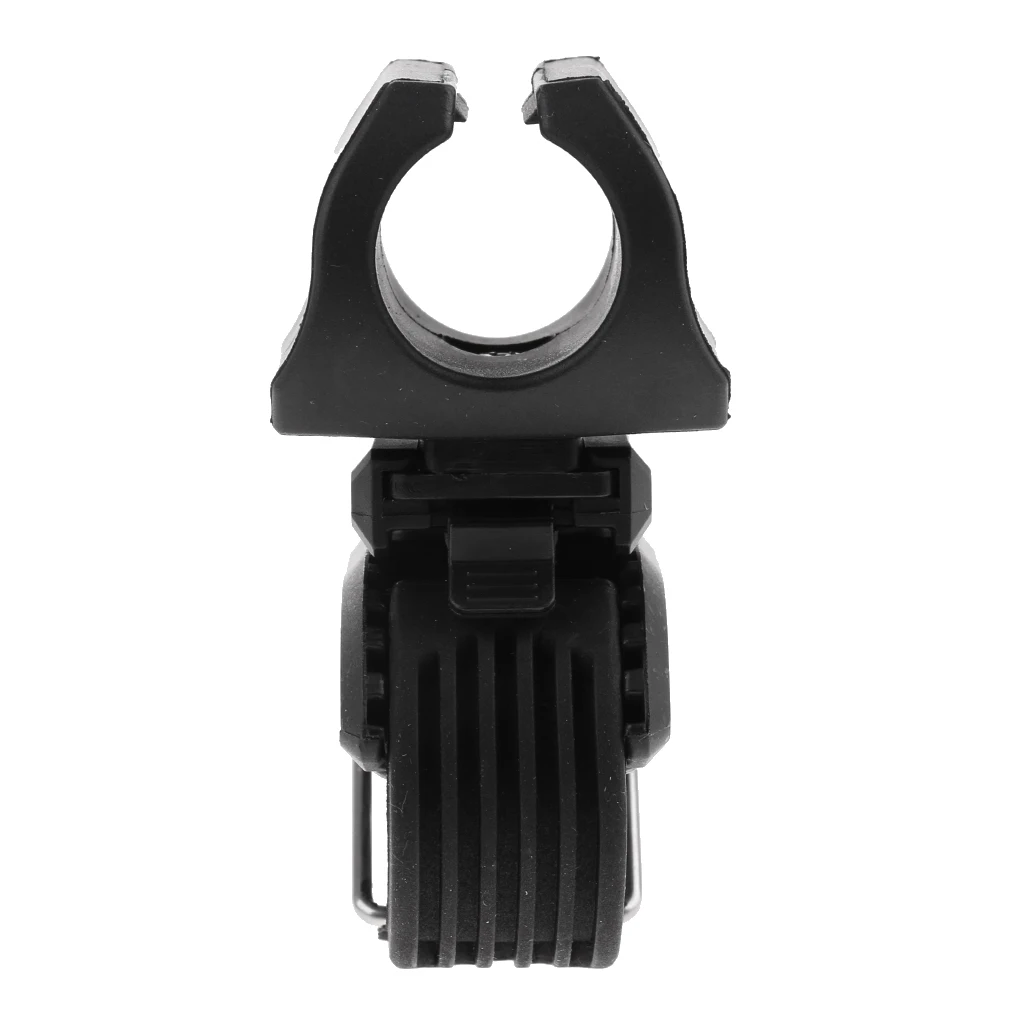 360 Swivel Bike Bicycle LED Flashlight Mount Bracket Holder Front Light Clip Clamp Lantern Black Bicycle Accessories