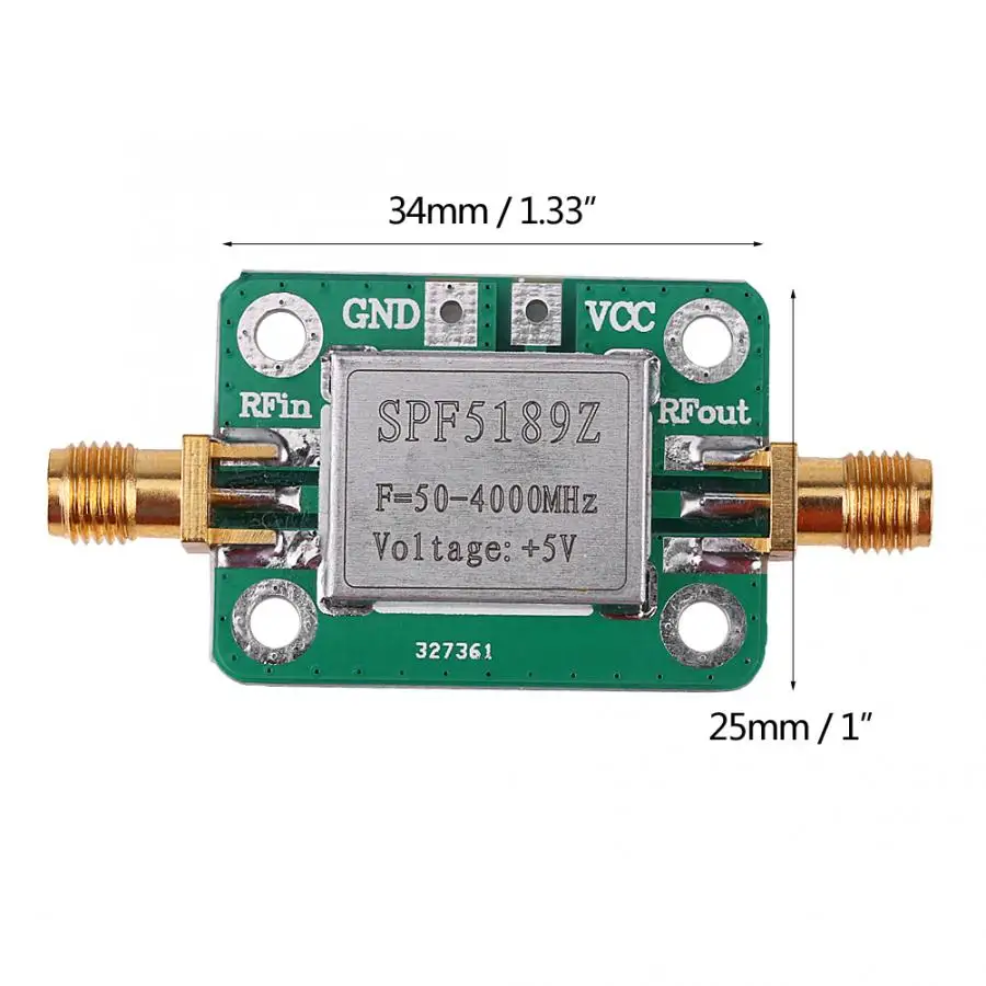 LNA 50-4000MHz SPF5189 рч усилитель сигнала приемник для FM HF VHF/UHF Ham радио