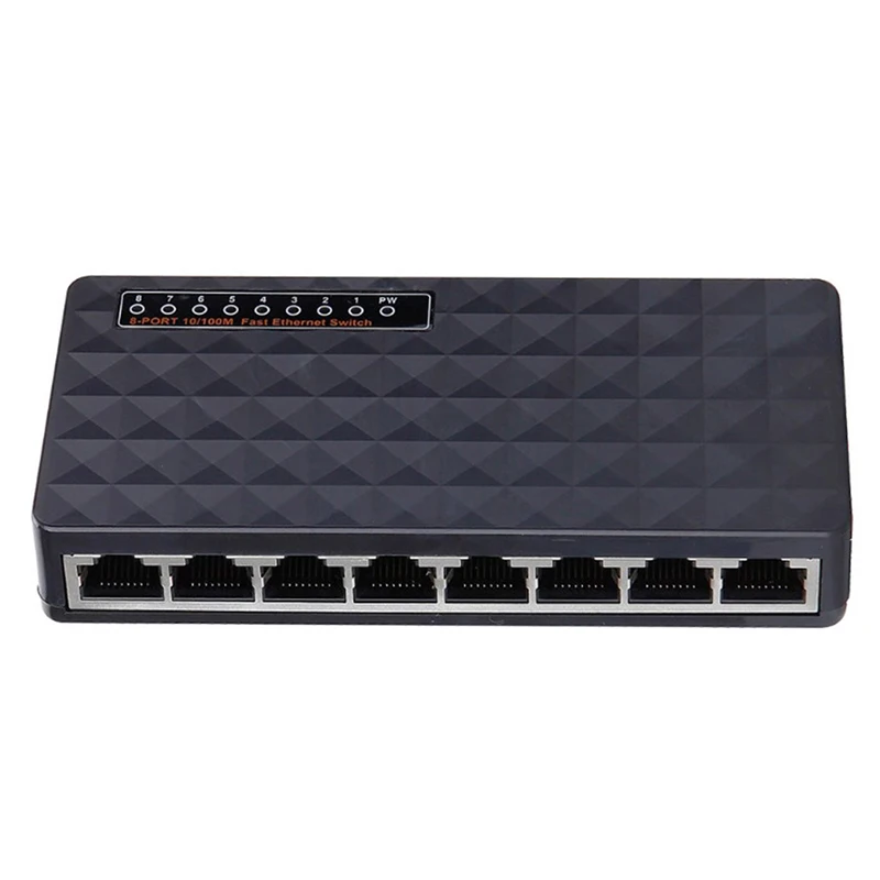 5V 8-Порты RJ-45 10/100 Мбит/с Ethernet сетевой коммутатор Gigabit Интернет концентратор для ТВ компьютерных игр