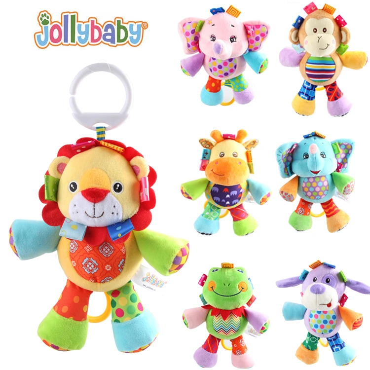 Cloches animale Toy Lit bébé Bells Enfants développement Peluches Rattle Belle
