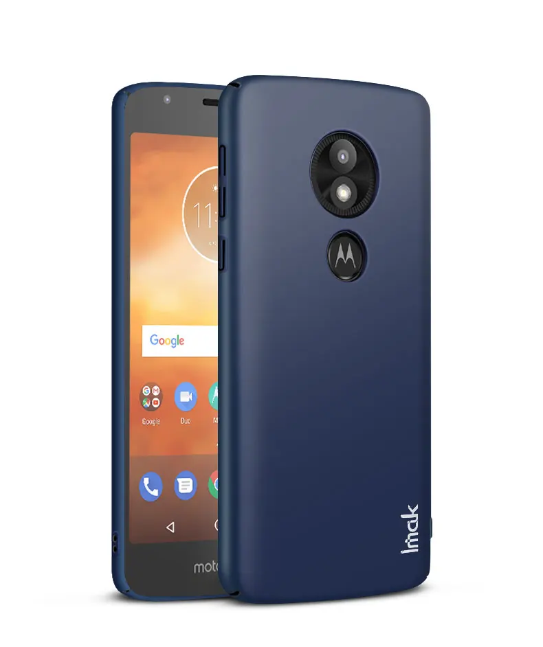 5,2 ''Джаз Etui чехол для Motorola MOTO E5 Play чехол IMAK жесткая накладка на заднюю панель для Motorola E5 Play чехол оболочка E5Play E чехлы для айфонов 5 5 Play