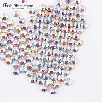 

Small Pack Clear AB SS16,SS20,SS30 DMC Hotfix Rhinestones Flatback Glass Iron On Hot Fix Rhinestone For Transfer Motif Designs