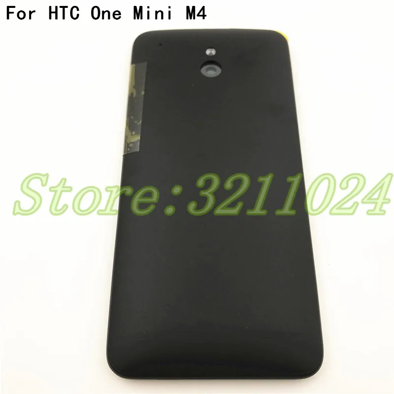 

Metal Battery Door Back Cover Housing For HTC One mini M4 601s 601n 601e Back Case Battery Cover With Buttons