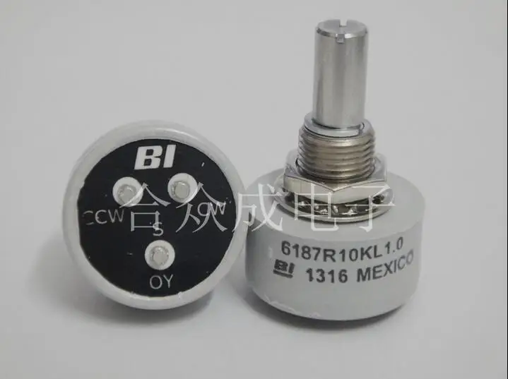 [KEN] BI 6187R10KL1.0 MEXICO lap conductive plastic potentiometer Angle sensor 10PCS/LOT | Электронные компоненты и