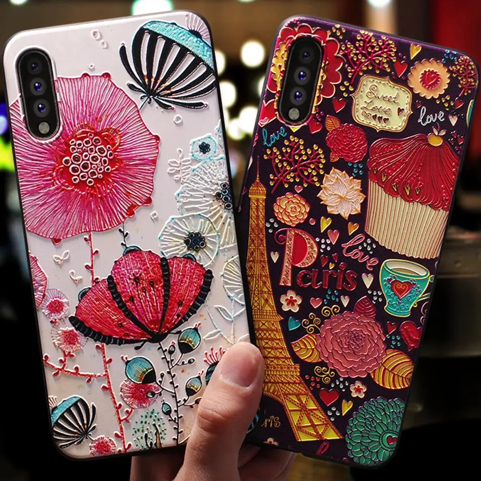 

YonLinTan luxury coque,cover,case For HuaWei P20 Pro P20Pro phone back Soft 3D silicone silicon Original Etui cute