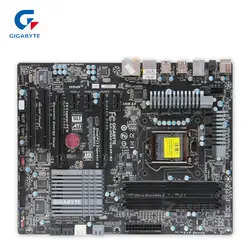 Gigabyte GA-Z68X-UD3R-B3 рабочего Материнская плата Z68X-UD3R-B3 Z68 LGA 1155 Core i7 i5 i3 DDR3 32G SATA3 USB3.0 IEEE1394 блок питания ATX