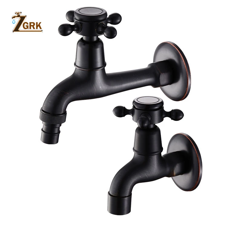 Zgrk Messing Antik Schwarz Ausserhalb Tap Waschmaschine Wasserhahn Wc Bibcocks Tap Dekorative Outdoor Garten Wasserhahn Bibcocks Aliexpress