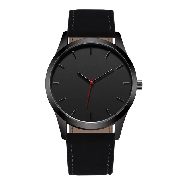 2018 Luxury Men's Sports Watch Leather Band Stainless Steel Analog Quartz Wristw 2018 Luxury Men's Sports Watch Leather Band Stainless Steel Analog Quartz Wristw