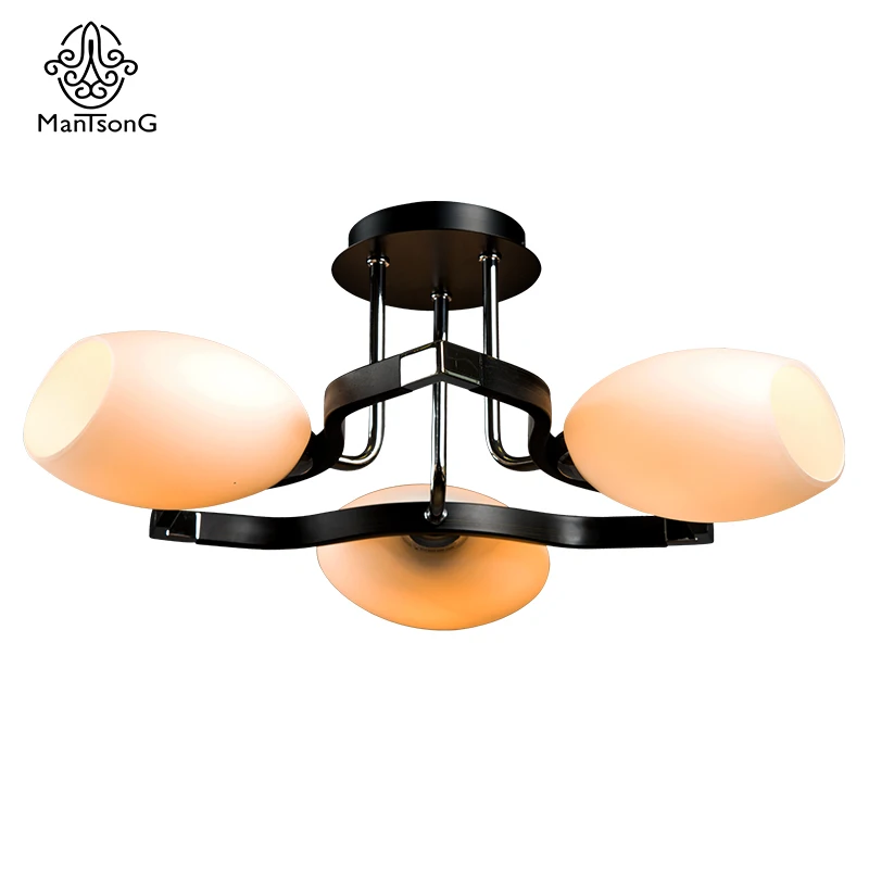 

Modern Ceiling Lamp Bedroom E14 Bulb Ceiling Lights for Living Room Home Lighting Luminaire Iron Ceiling Lamps Europe Style Lamp