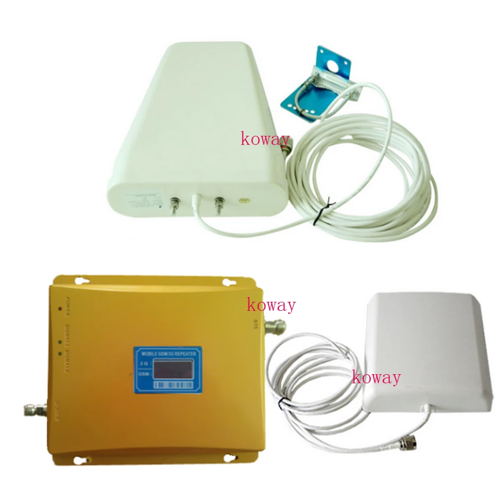 VOTK GSM signal booster GSM 3g dual band signal repeater cell phone