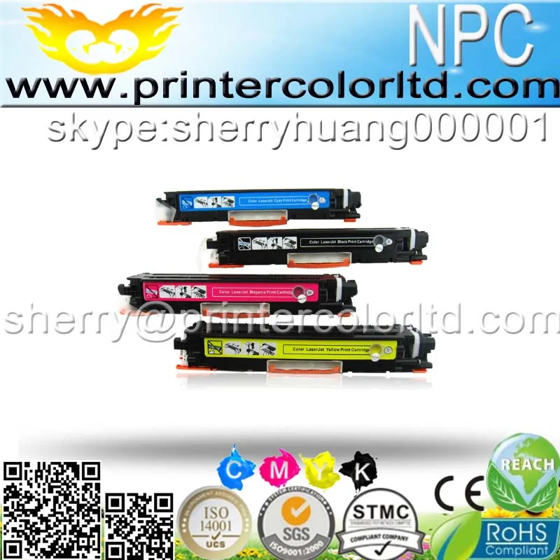 Laser Printer 4 Color toner cartridge For HP 310 311 312 313 toner cartridge For HP CP1025