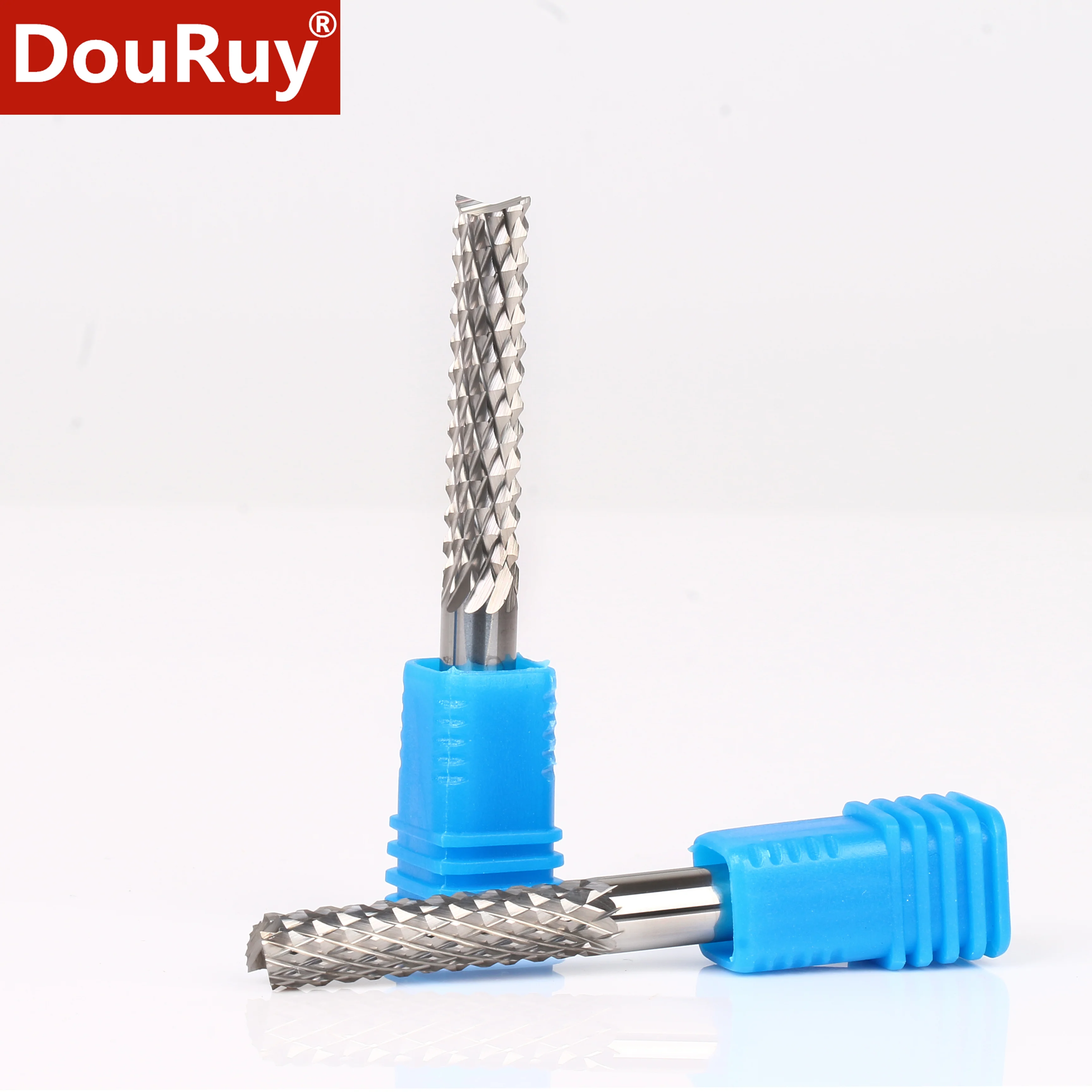 

10PCS 3.175*3.175*12mm carbide end mill engraving bits corn milling cutter PCB router bits hardwood carbon fiber fiber glass
