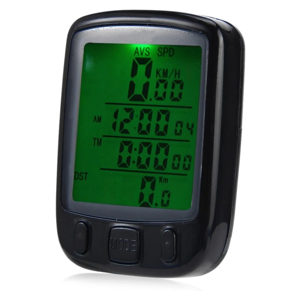 US $62.99 10pcs Computer Odometer Speedometer Sunding Sd 563a Waterproof Lcd Display Cycling